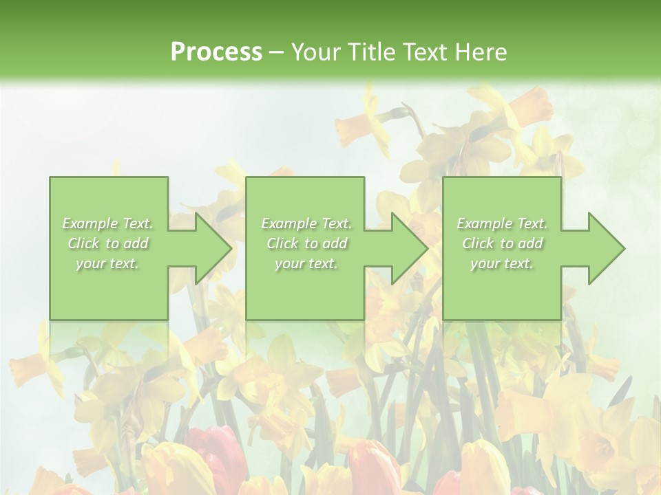 Gras Tradition Ostergru PowerPoint Template