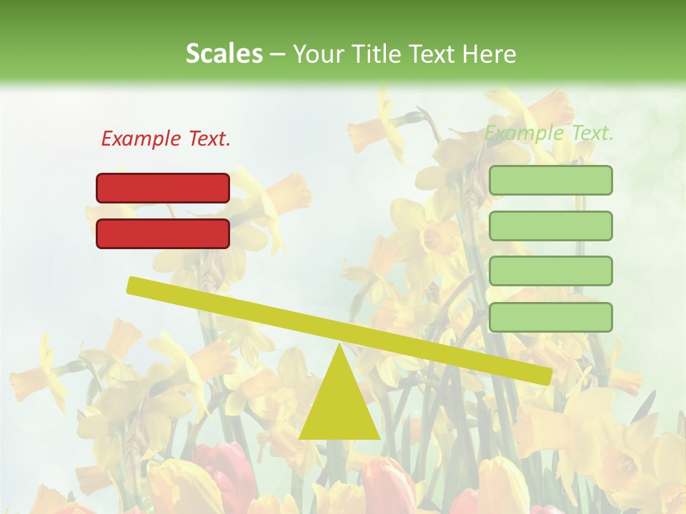 Gras Tradition Ostergru PowerPoint Template