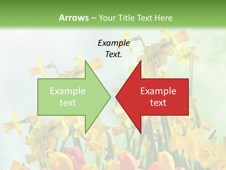 Gras Tradition Ostergru PowerPoint Template