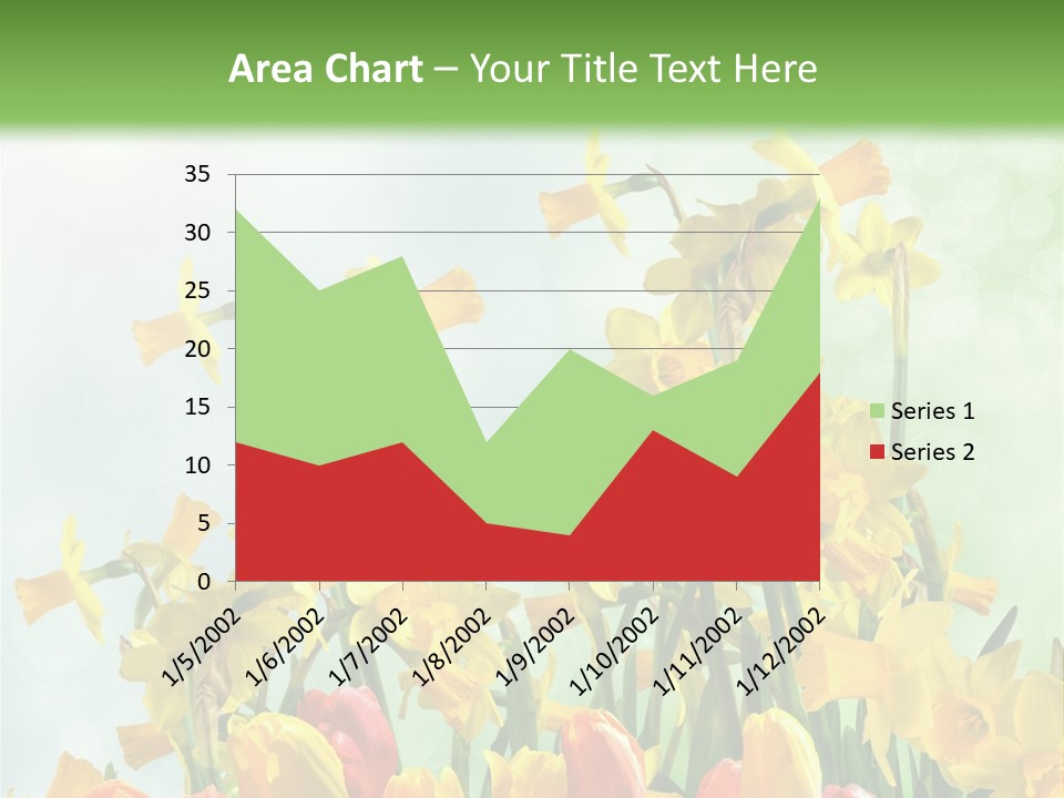 Gras Tradition Ostergru PowerPoint Template