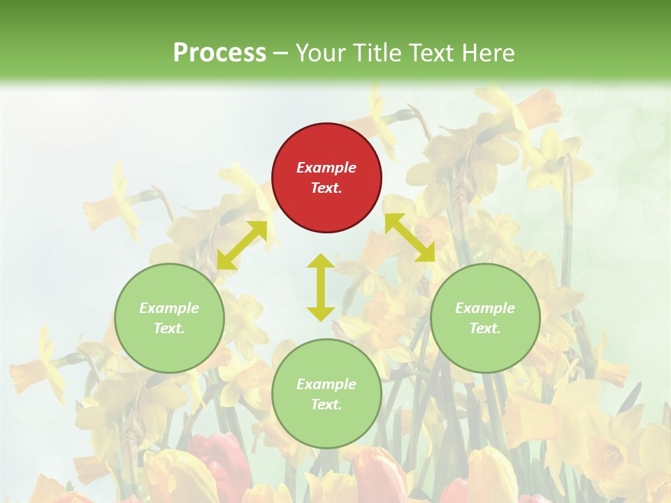 Gras Tradition Ostergru PowerPoint Template