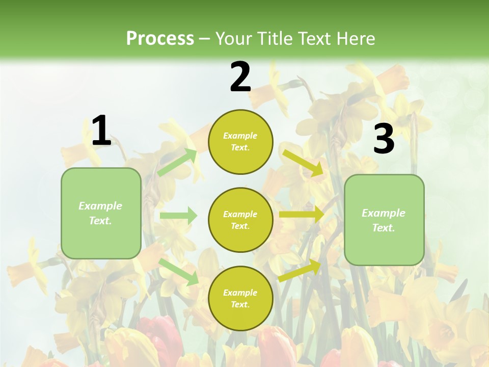 Gras Tradition Ostergru PowerPoint Template