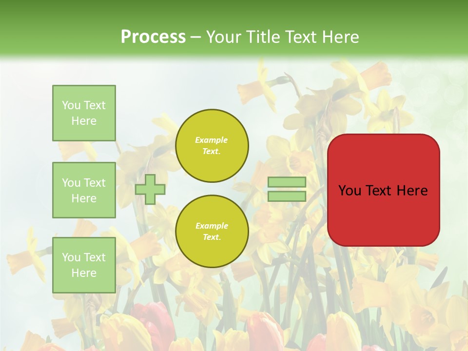 Gras Tradition Ostergru PowerPoint Template