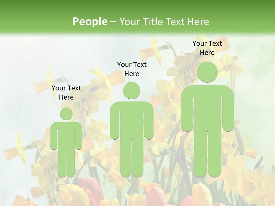 Gras Tradition Ostergru PowerPoint Template