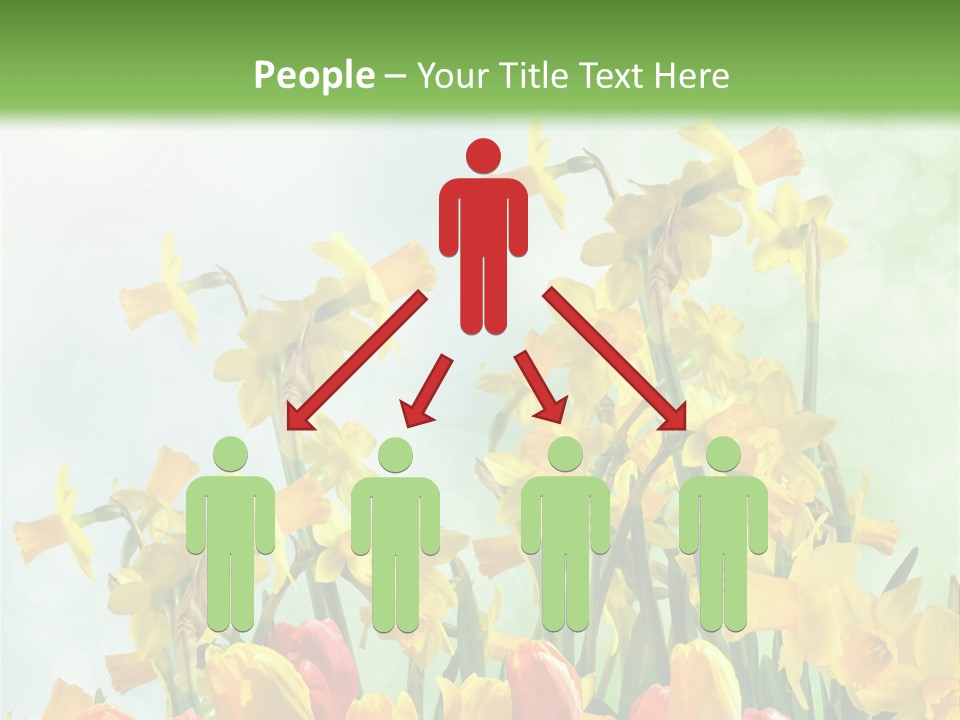 Gras Tradition Ostergru PowerPoint Template