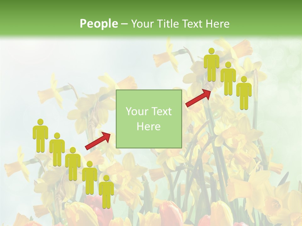 Gras Tradition Ostergru PowerPoint Template