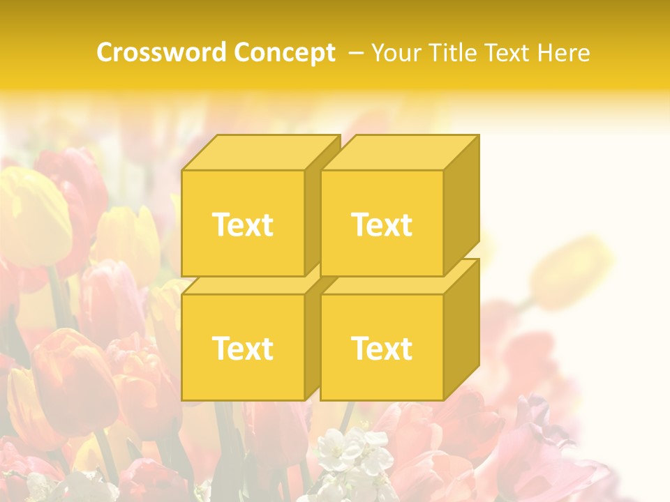 Osterhase Bemalt Ostergru PowerPoint Template