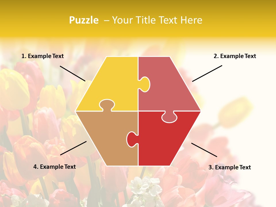 Osterhase Bemalt Ostergru PowerPoint Template