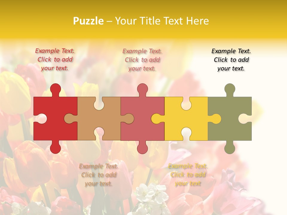 Osterhase Bemalt Ostergru PowerPoint Template