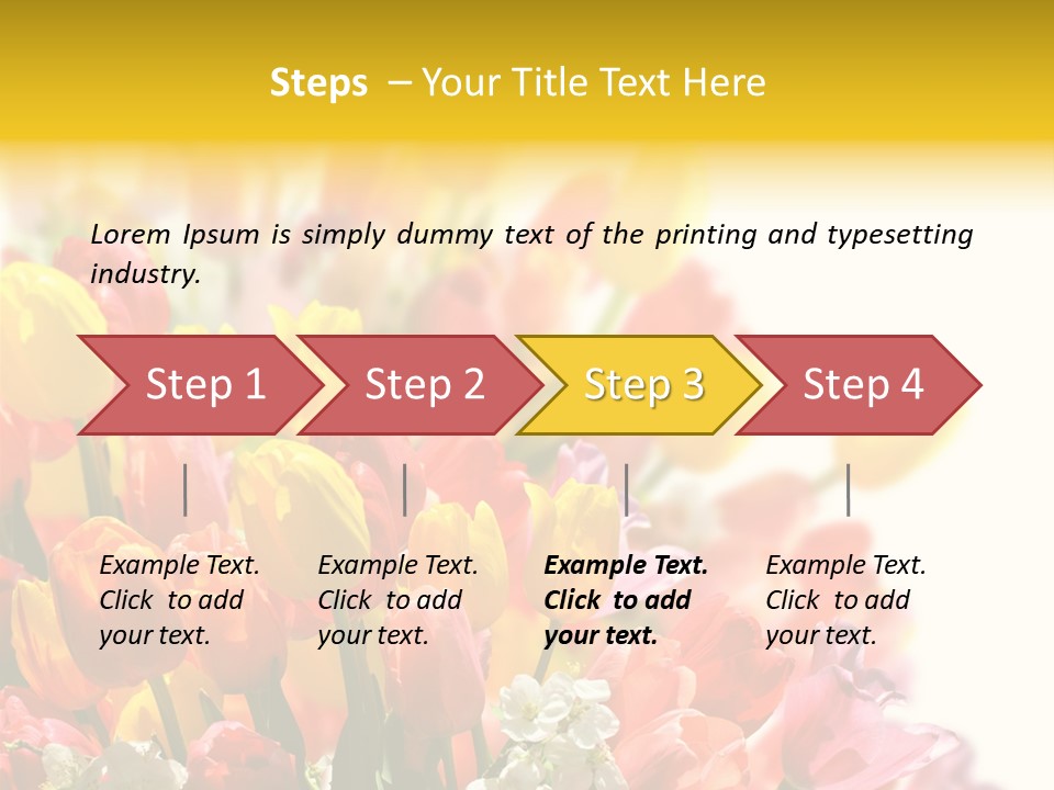 Osterhase Bemalt Ostergru PowerPoint Template