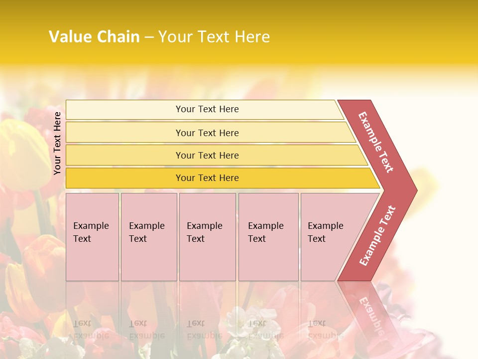 Osterhase Bemalt Ostergru PowerPoint Template