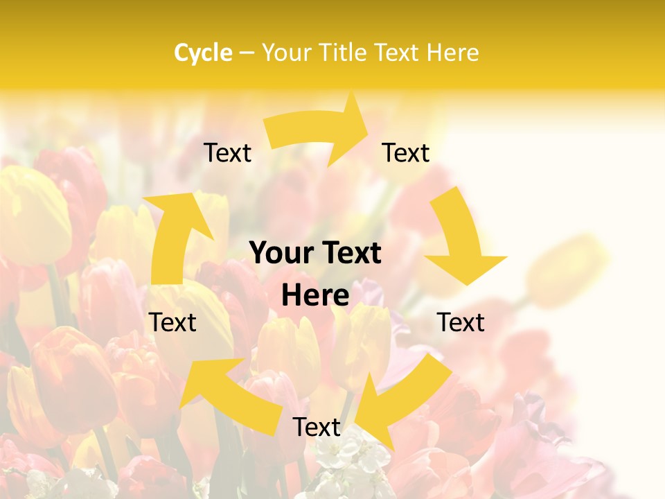 Osterhase Bemalt Ostergru PowerPoint Template