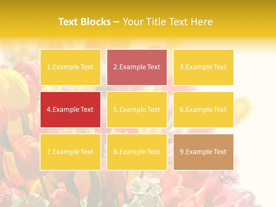 Osterhase Bemalt Ostergru PowerPoint Template