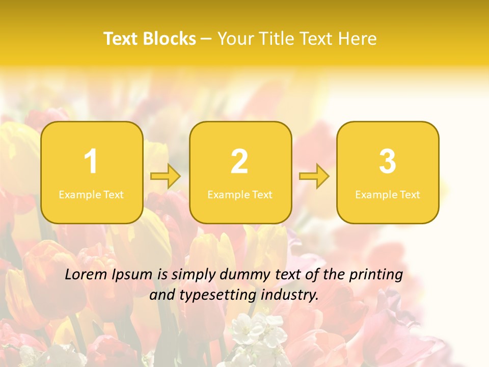 Osterhase Bemalt Ostergru PowerPoint Template