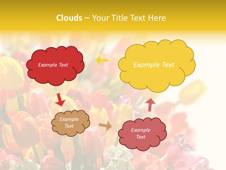 Osterhase Bemalt Ostergru PowerPoint Template