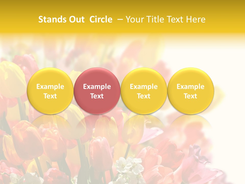 Osterhase Bemalt Ostergru PowerPoint Template