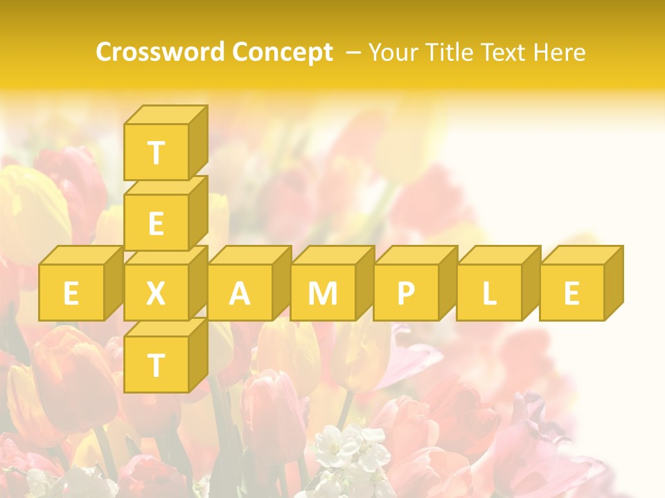 Osterhase Bemalt Ostergru PowerPoint Template