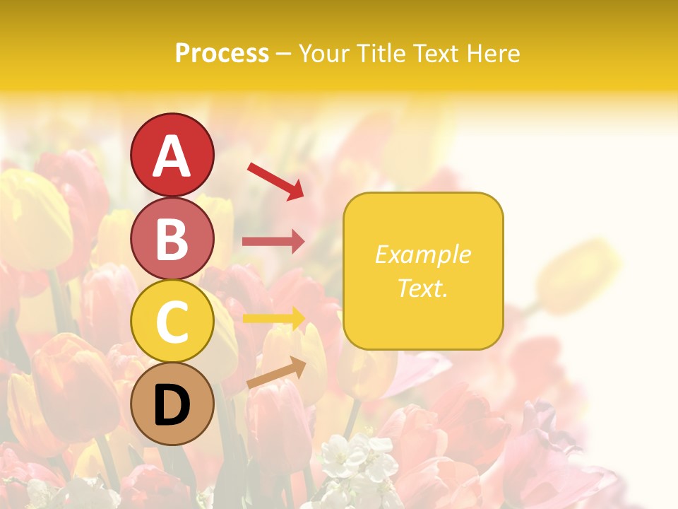 Osterhase Bemalt Ostergru PowerPoint Template