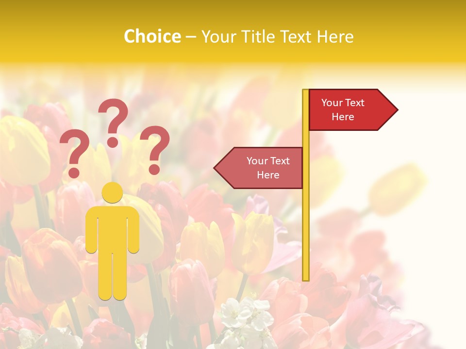 Osterhase Bemalt Ostergru PowerPoint Template