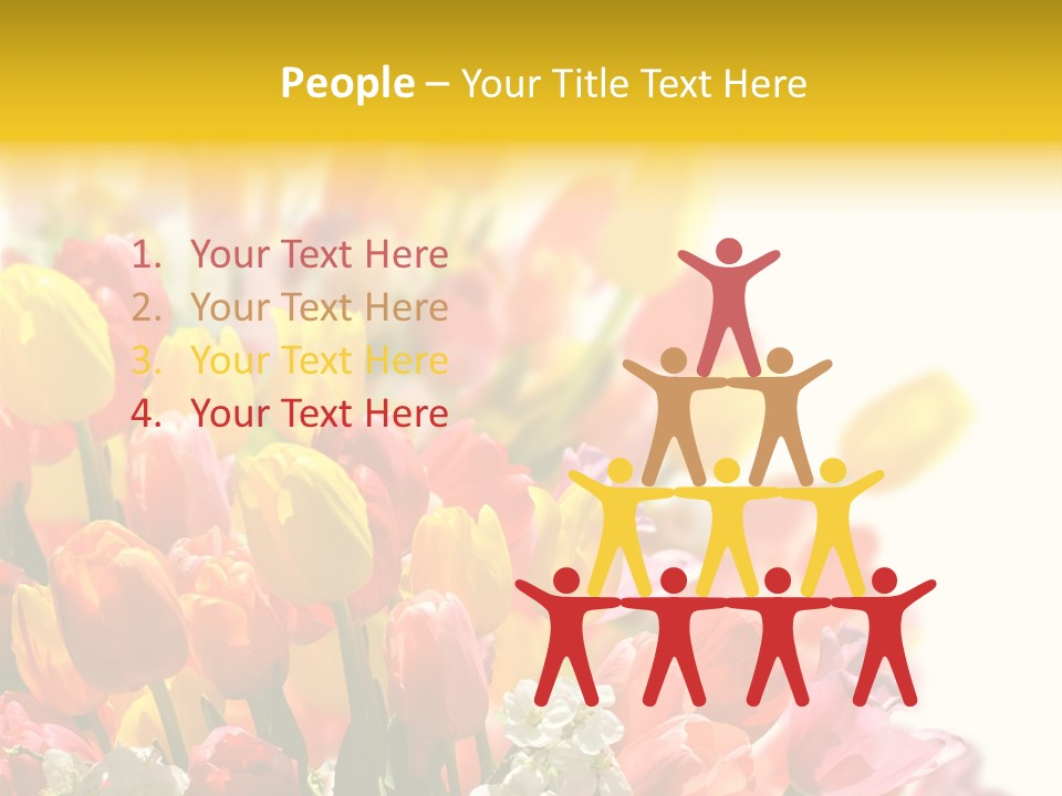 Osterhase Bemalt Ostergru PowerPoint Template