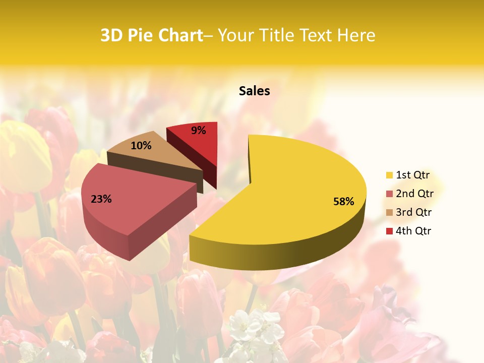 Osterhase Bemalt Ostergru PowerPoint Template