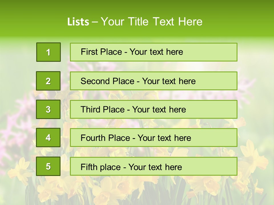 Duft Brauchtum Jubil PowerPoint Template