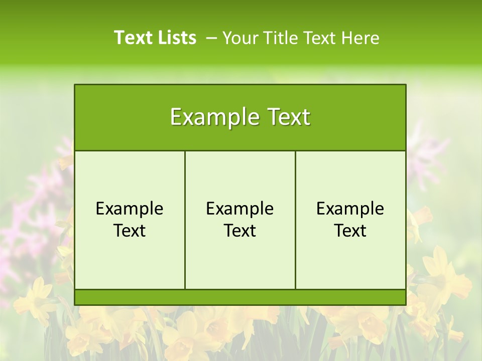 Duft Brauchtum Jubil PowerPoint Template