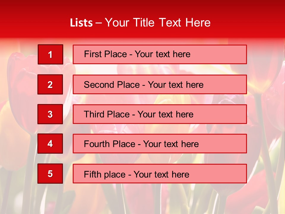 Color Multicolored Springtime PowerPoint Template