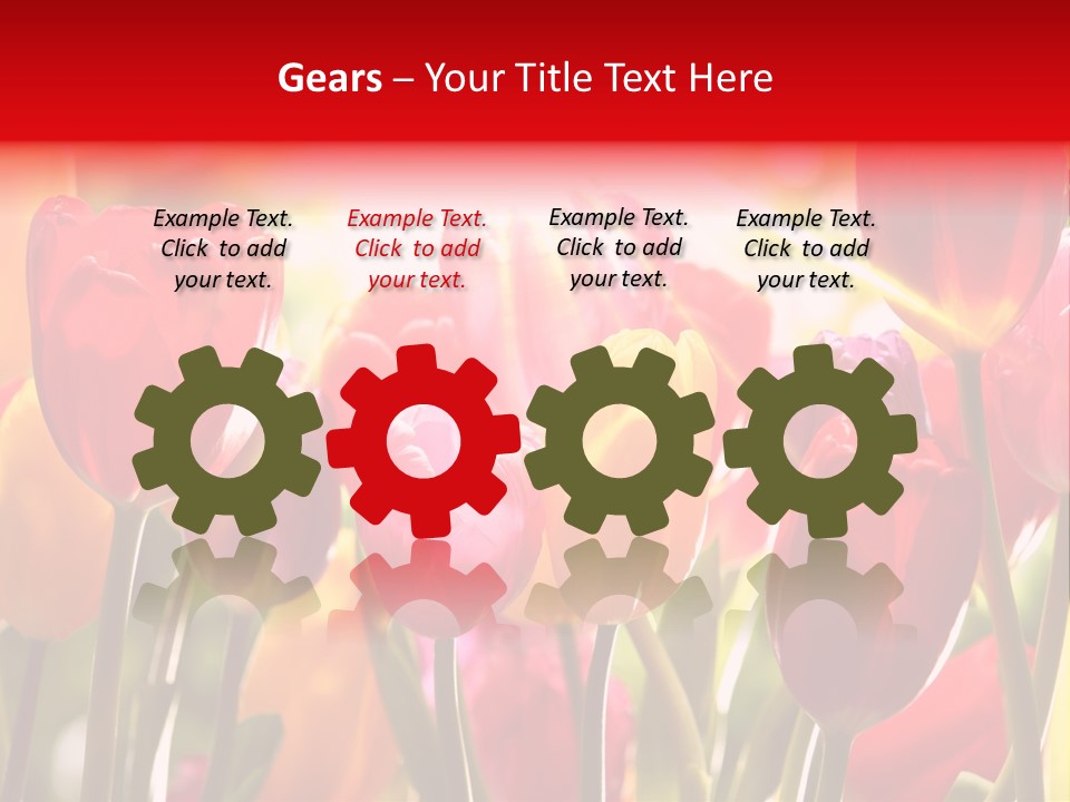 Color Multicolored Springtime PowerPoint Template