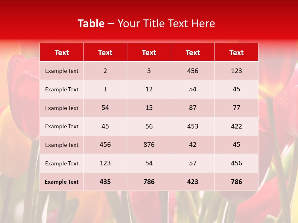 Color Multicolored Springtime PowerPoint Template