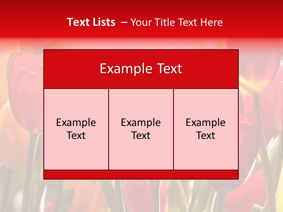Color Multicolored Springtime PowerPoint Template