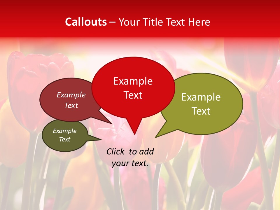 Color Multicolored Springtime PowerPoint Template