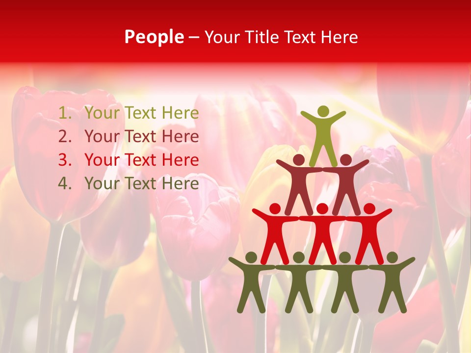 Color Multicolored Springtime PowerPoint Template