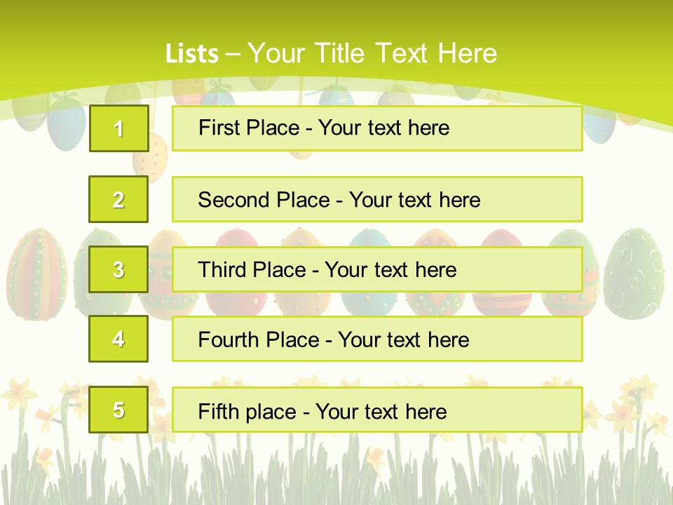 Banner Isolated Pink PowerPoint Template