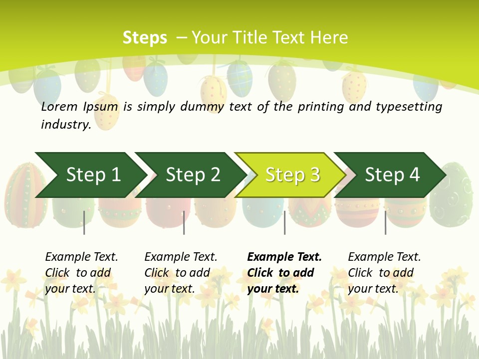 Banner Isolated Pink PowerPoint Template