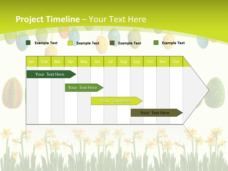 Banner Isolated Pink PowerPoint Template