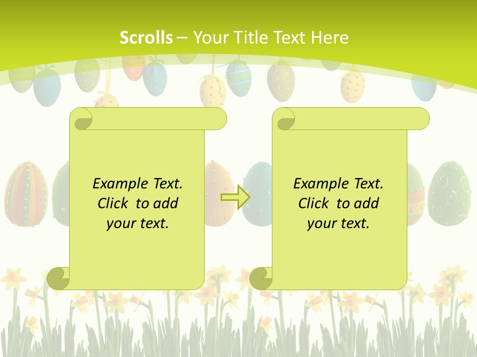 Banner Isolated Pink PowerPoint Template