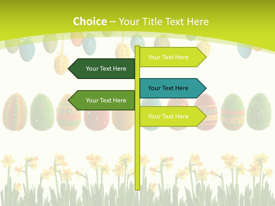 Banner Isolated Pink PowerPoint Template