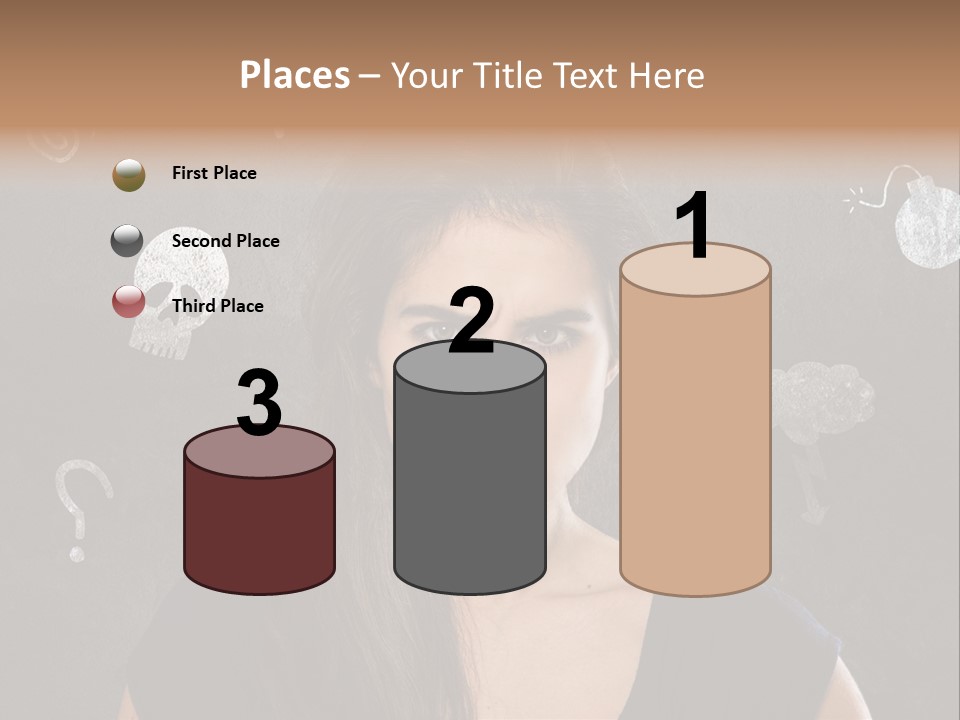 Stimmungsschwankungen Konflikt Weiblich PowerPoint Template