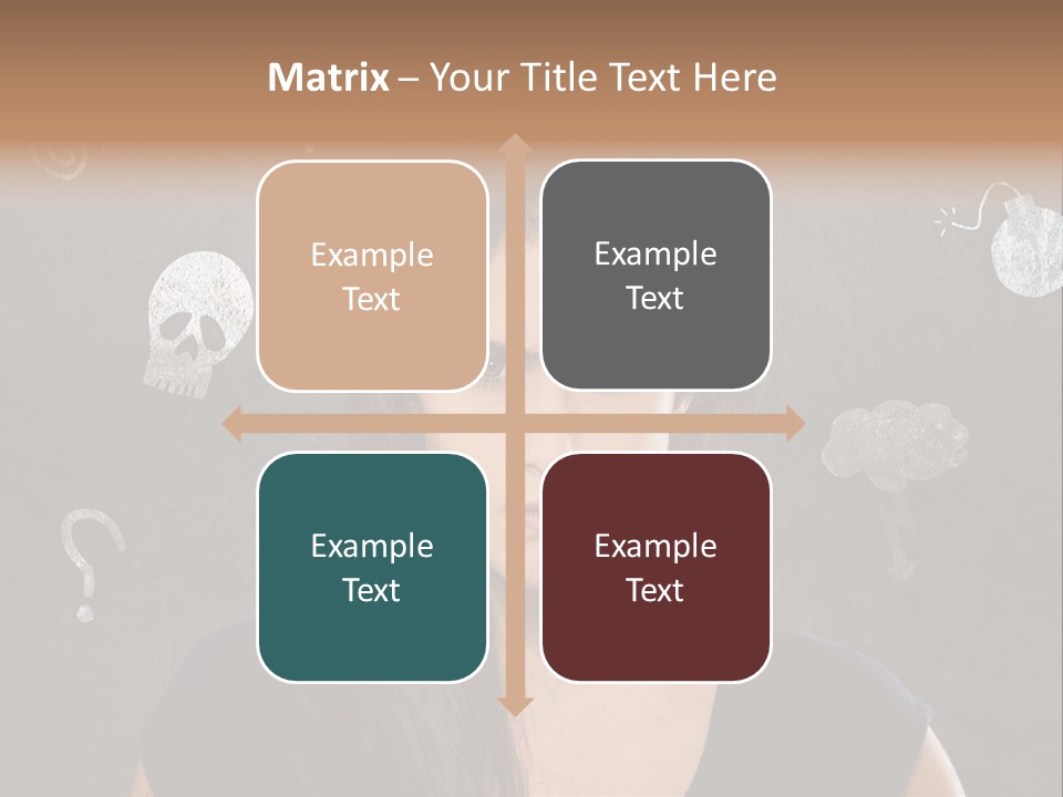 Stimmungsschwankungen Konflikt Weiblich PowerPoint Template
