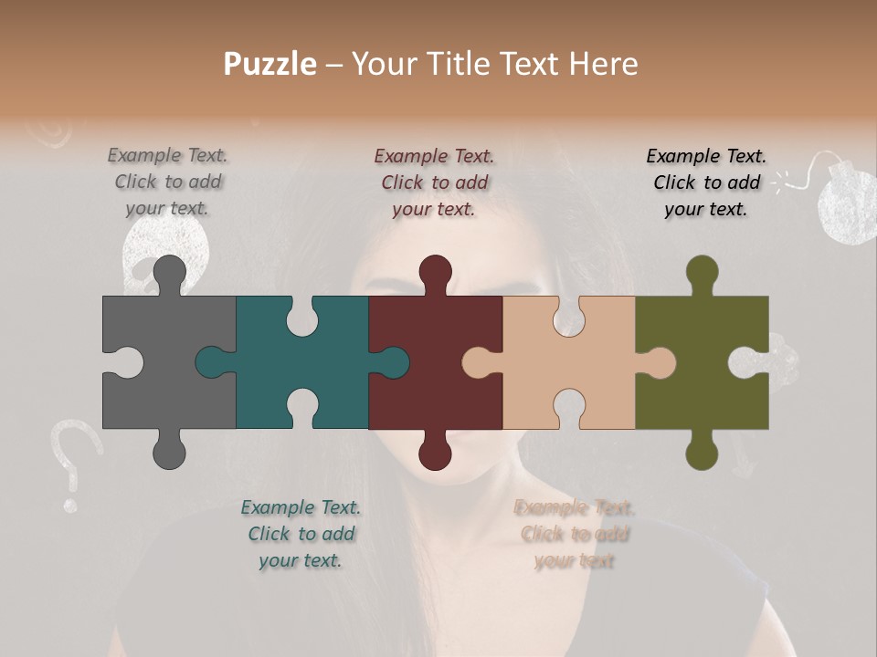Stimmungsschwankungen Konflikt Weiblich PowerPoint Template