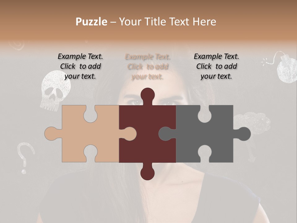 Stimmungsschwankungen Konflikt Weiblich PowerPoint Template