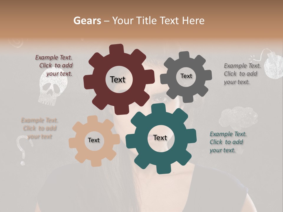 Stimmungsschwankungen Konflikt Weiblich PowerPoint Template