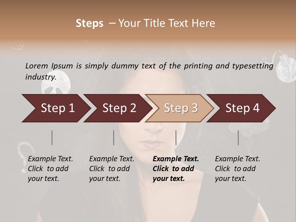 Stimmungsschwankungen Konflikt Weiblich PowerPoint Template
