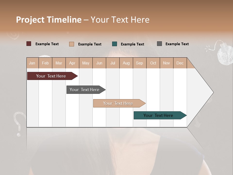 Stimmungsschwankungen Konflikt Weiblich PowerPoint Template