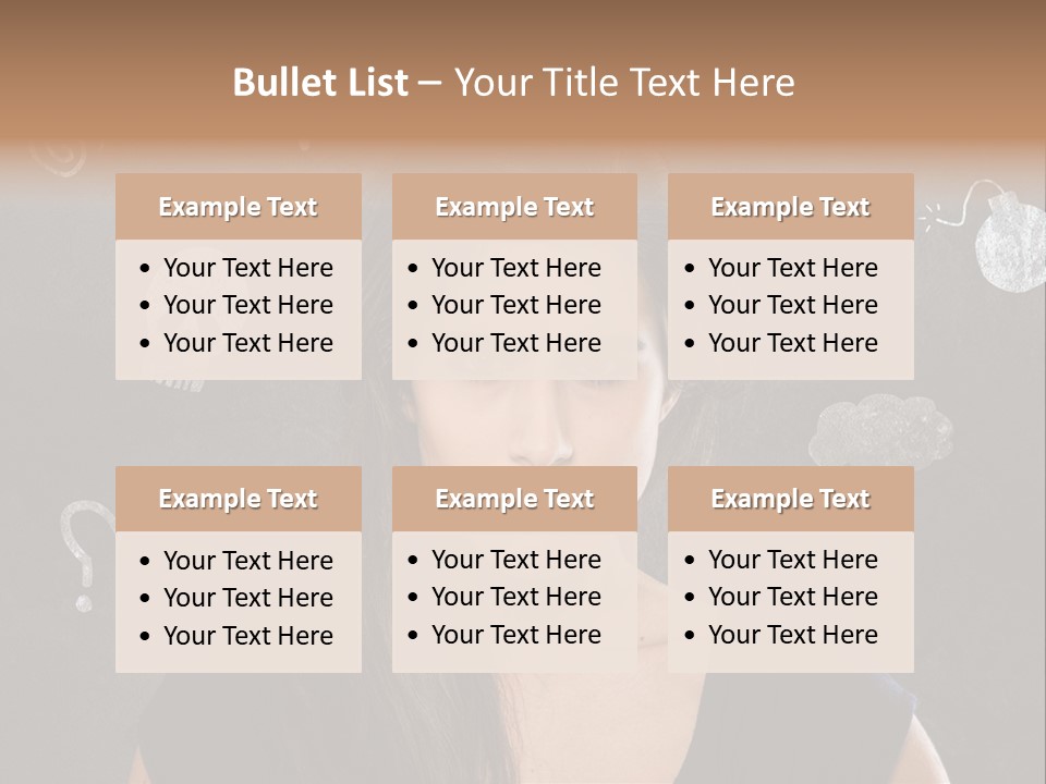 Stimmungsschwankungen Konflikt Weiblich PowerPoint Template