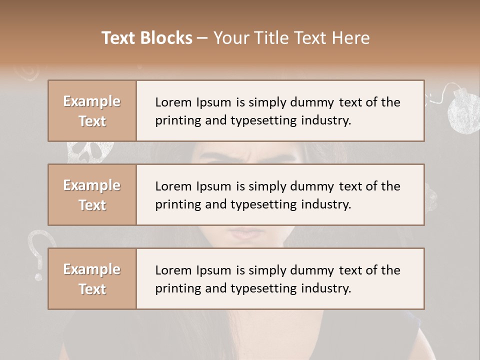Stimmungsschwankungen Konflikt Weiblich PowerPoint Template