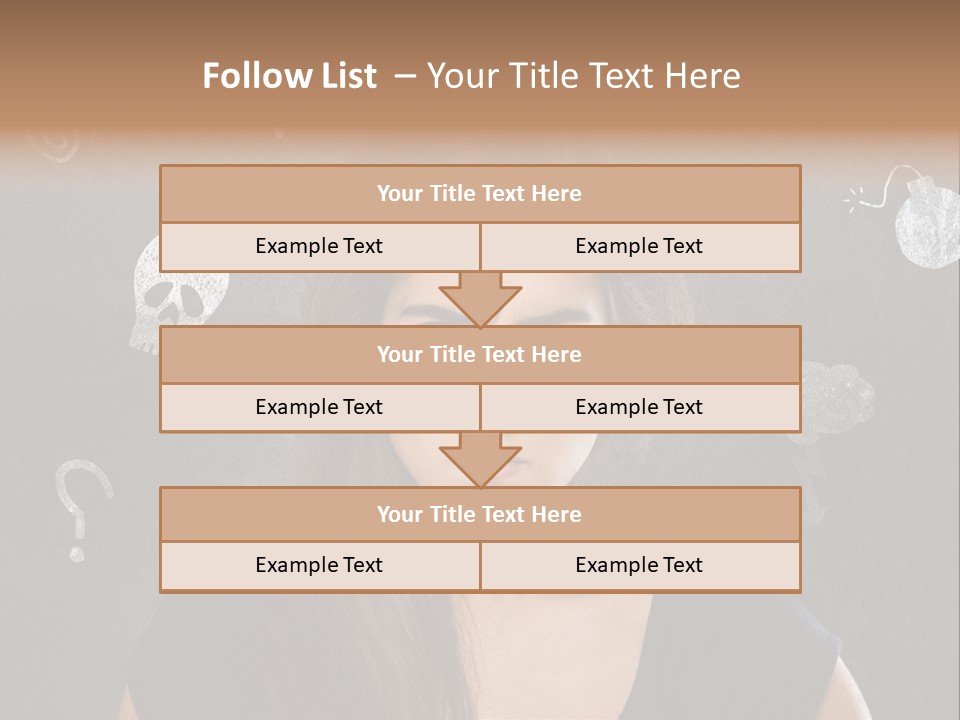 Stimmungsschwankungen Konflikt Weiblich PowerPoint Template