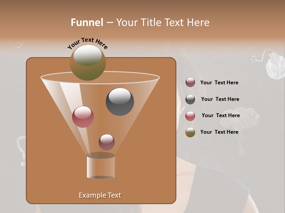 Stimmungsschwankungen Konflikt Weiblich PowerPoint Template