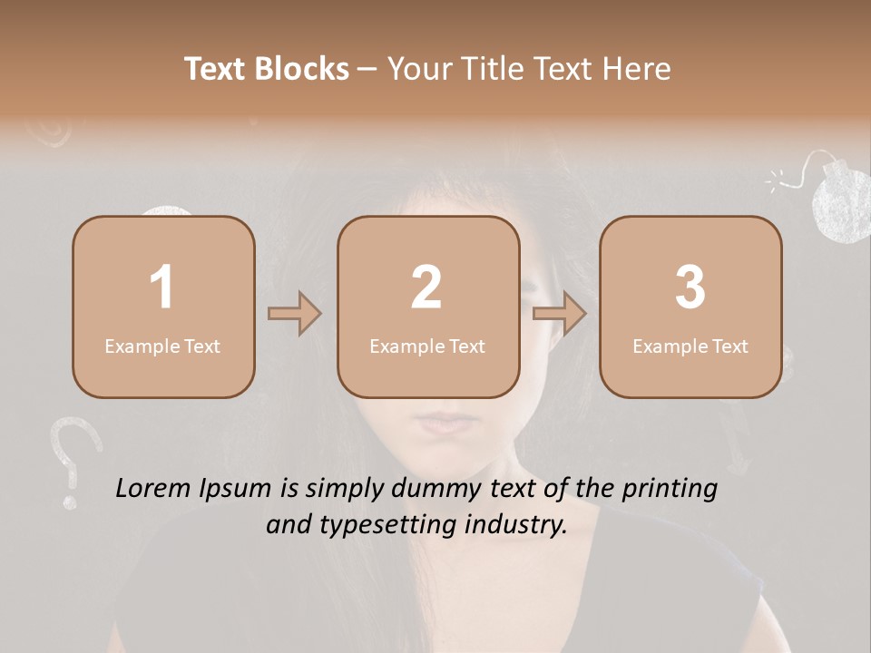 Stimmungsschwankungen Konflikt Weiblich PowerPoint Template
